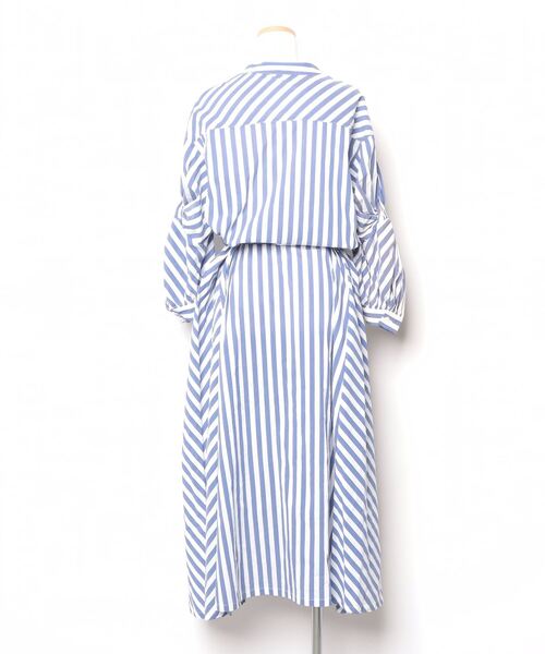 ROSE BUD 「ROSE BUD」 シャツワンピース FREE ブルー レディース