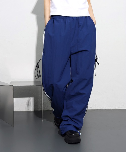 FOLLOWIN（フォロウィン） イージーパンツ FREE ブルー メンズ