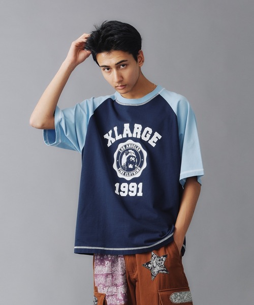 「XLARGE」 半袖Tシャツ S ブラック メンズ