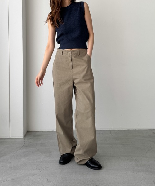 CANAL JEAN パンツ MAYSEVEN コットンベイカーパンツ レディース