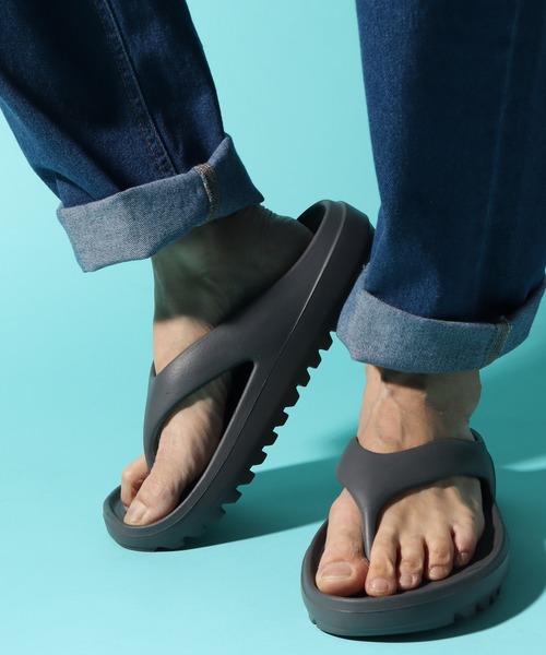 「THE NORTH FACE」 サンダル 23.0cm アイボリー メンズ_画像2