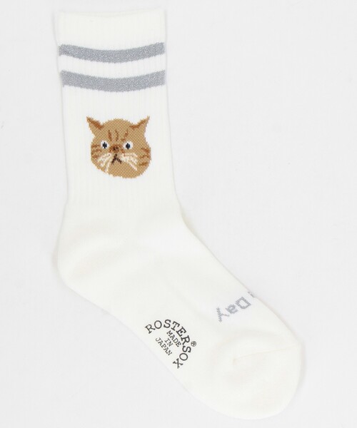 靴下 ROSTER SOX/ロスターソックス ”CAT”モチーフソックス レディース | FREAK'S STORE