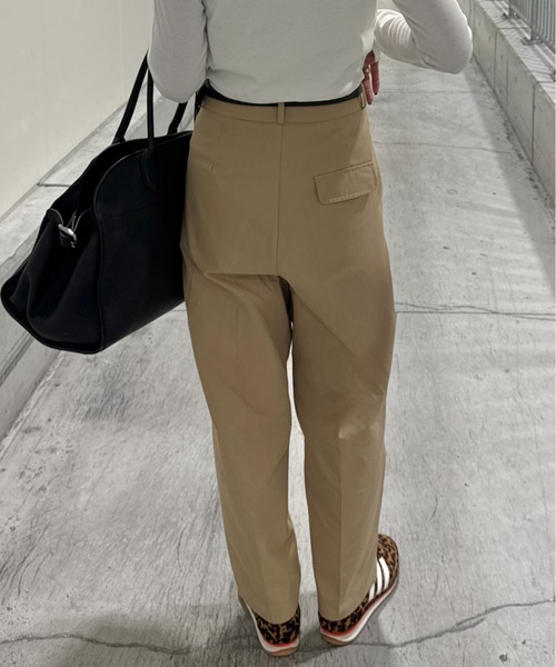 「ISOOK」 チノパンツ S ブラック レディース