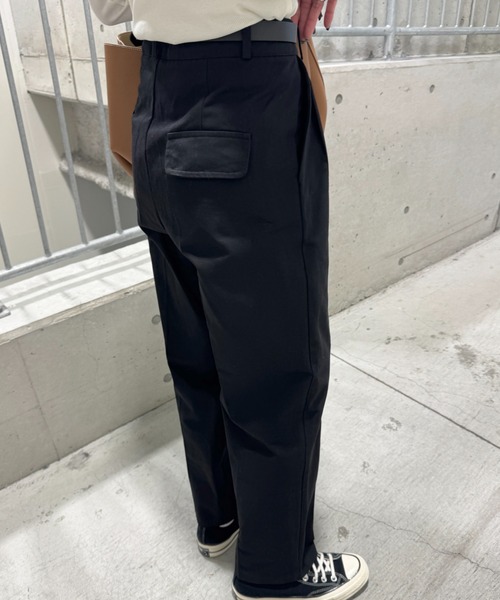 「ISOOK」 チノパンツ S ブラック レディース