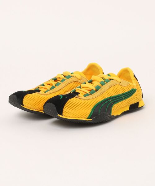 ★新品未使用　PUMA チェック柄 セーター イエロー プーマ PUMA（プーマ） スニーカー H-STREET 403775 01YELLOW SIZZLE メンズ