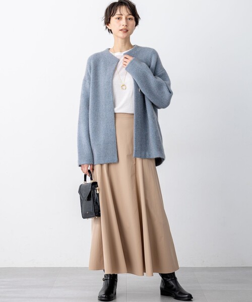 スカート 「洗える」ストレッチタイプライター フレア : ZOZOTOWN