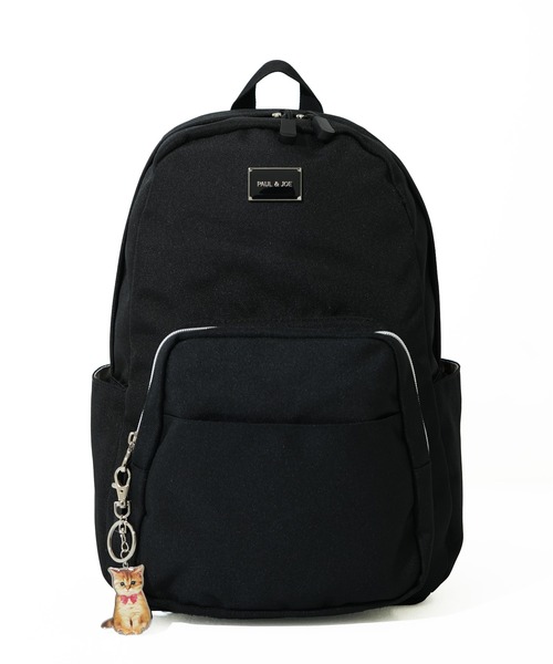 PAUL & JOE ブラック リュック　　通学・通勤 PAUL & JOE ACCESSOIRES（ポールアンドジョーアクセソワ） デイバック