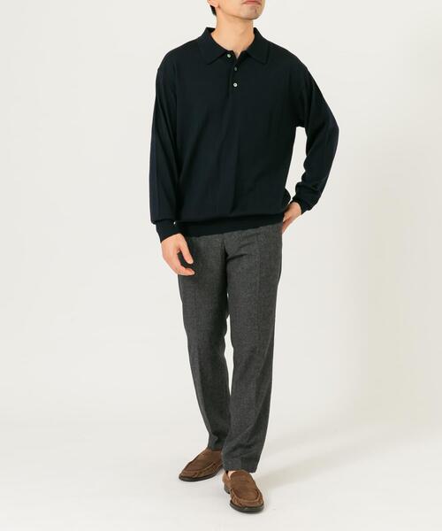 URBAN RESEARCH ROSSO MEN セーター ニット イタリア糸メリノウール