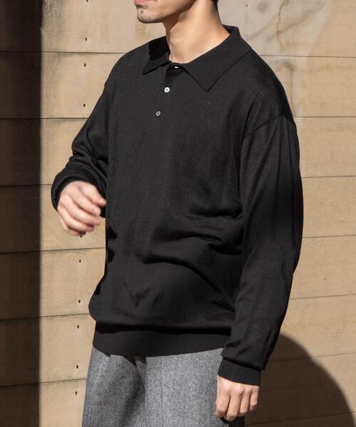 URBAN RESEARCH ROSSO MEN セーター ニット イタリア糸メリノウール