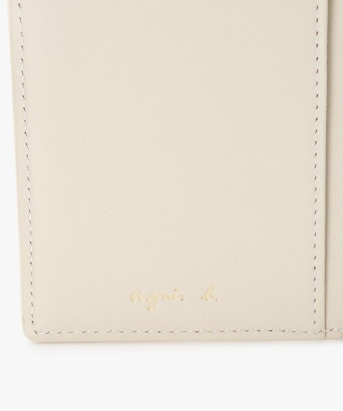 agnes b.（アニエスベー） 財布 レザー 三つ折り ウォレット”Ingrid