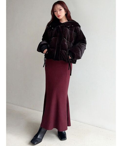 RESEXXY（リゼクシー） ワンピース ボウタイマーメイドニット