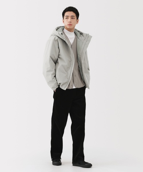 無印良品（MUJI） コート ジャケット 紳士 防風撥水中わたフード