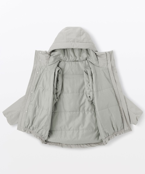 無印良品（MUJI） コート ジャケット 紳士 防風撥水中わたフード 