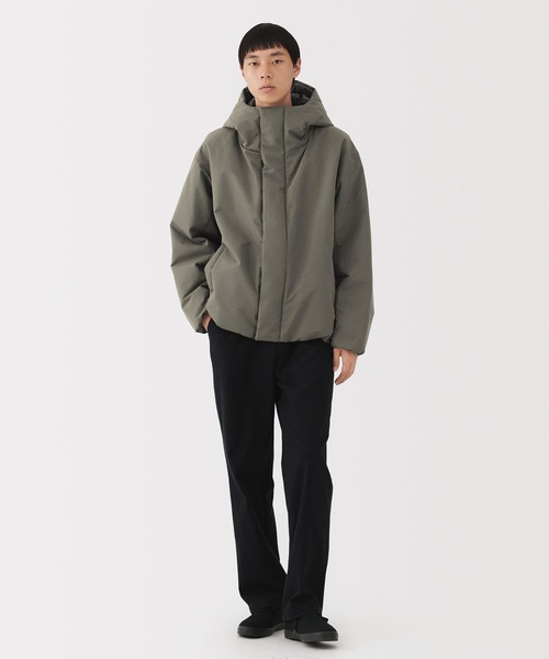 無印良品（MUJI） コート ジャケット 紳士 防風撥水中わたフード