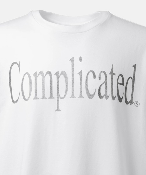 simply complicated Tシャツ ホワイト SimplyComplicated（シンプリーコンプリケイテッド） tシャツ