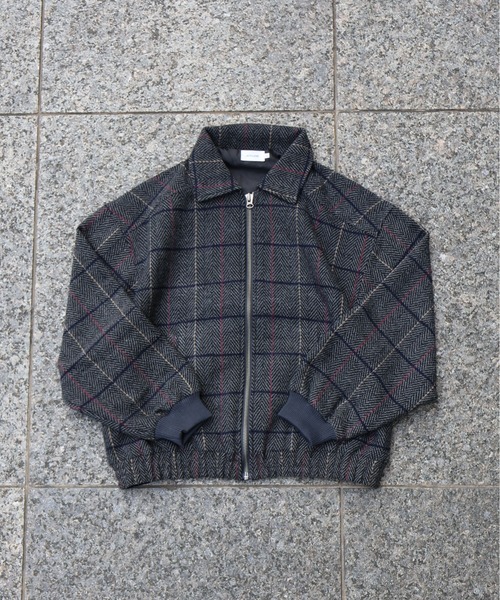 ATELANE（アテレーン） ブルゾン アウター ATELANE / ツイードチェック