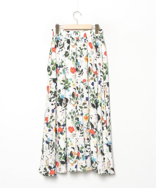 「NOISE MAKER」 フレアスカート 38 ベージュ レディース_画像2