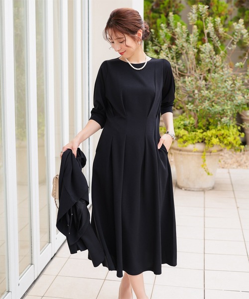 新品☆LL♪黒♪ワンピース・パンツ4点セット着回しスーツ♪セレブレイト☆R225 セレモニー ] 5点セット 2wayジレワンピース×ブラウス×パンツ [X492