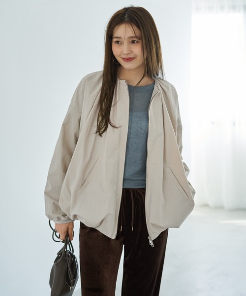 idealuce バルーンブルゾン STYLEMIXER | タックバルーンブルゾン (ブルゾン ) |SHEL'TTER WEBSTORE