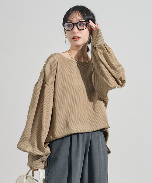 Wryht 提灯ブラウス WRYHT] PLEATED NIGHT TOPS – MaW SAPPORO