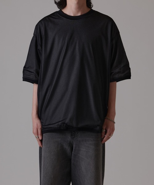 「Lui's」 半袖Tシャツ FREE ブラック メンズ_画像2