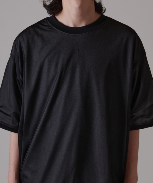 「Lui's」 半袖Tシャツ FREE ブラック メンズ_画像5