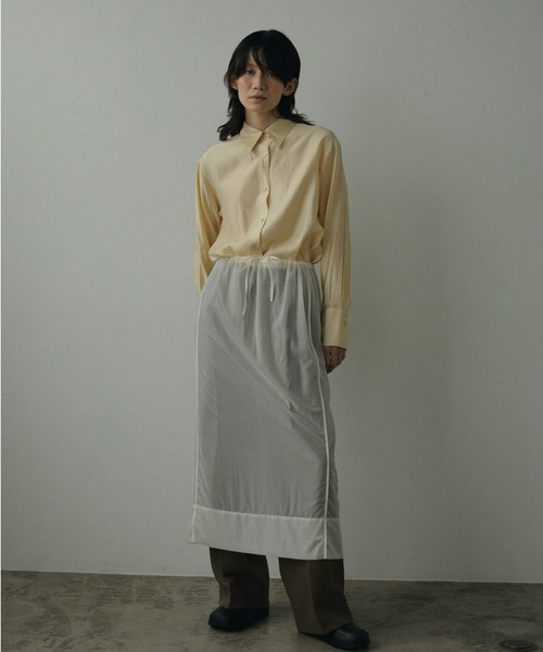 その他ブランド / anuke/長袖シャツ/FREE/ポリエステル/GRY/62420413 anuke（アンヌーク） 長袖シャツ FREE グレー レディース : ZOZOTOWN