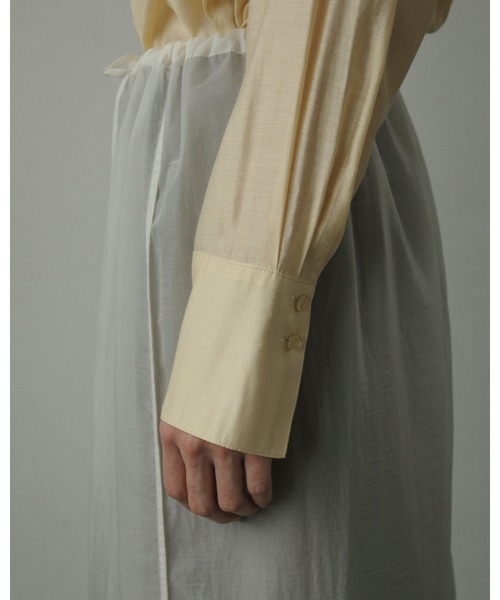 anuke（アンヌーク） 長袖シャツ FREE グレー レディース : ZOZOTOWN