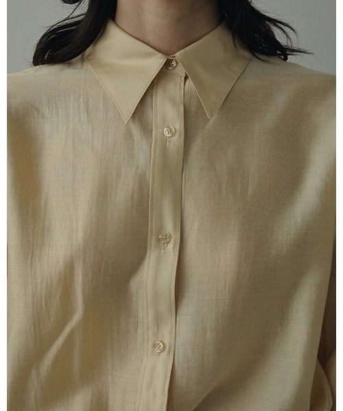 anuke（アンヌーク） 長袖シャツ FREE グレー レディース : ZOZOTOWN