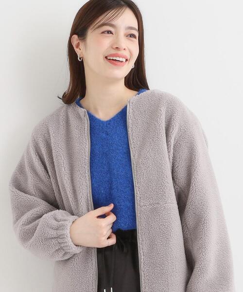 SAVOY グレー ジャケット ヒートパフォーマツイルプリントジャケット（セットアップ対応