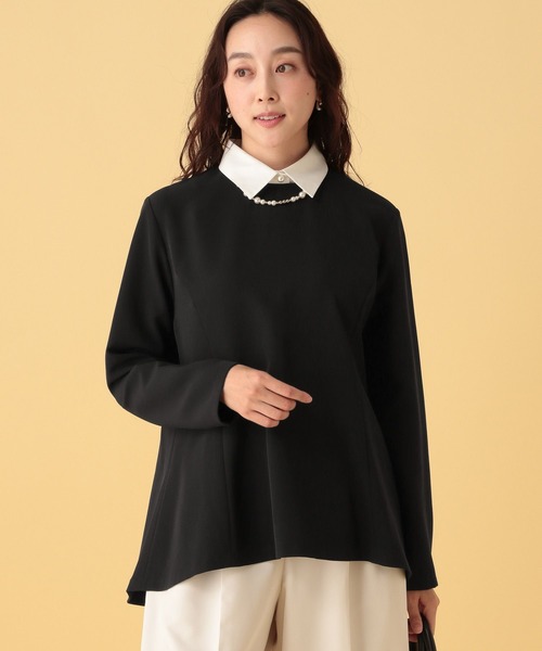 Elura（エルーラ） ブラウス シャツ 「入卒/セレモニー/通勤」ダブル