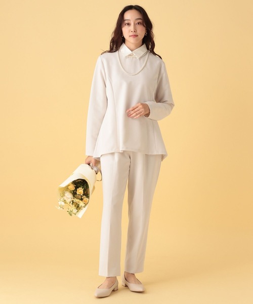 Elura（エルーラ） ブラウス シャツ 「入卒/セレモニー/通勤」ダブル