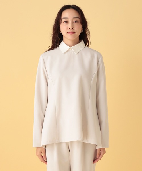 Elura（エルーラ） ブラウス シャツ 「入卒/セレモニー/通勤」ダブル
