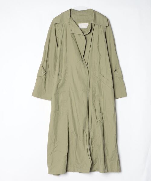 トゥモローランドのステンカラーコート ライナー付き ベージュ 36