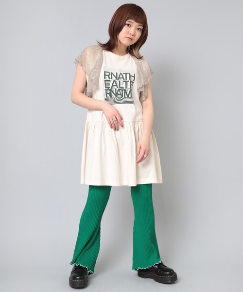 「RNA」 ノースリーブワンピース MEDIUM ブラック レディース_画像4