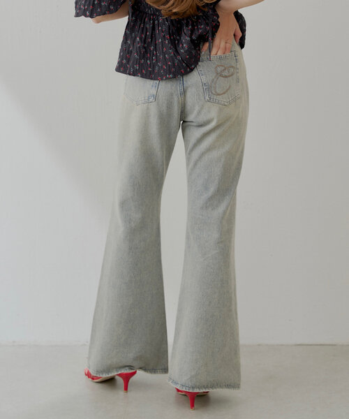 ブーツカットデニム ブルーベージュ¥13,200 1_2_0009_IMG_2010.jpg