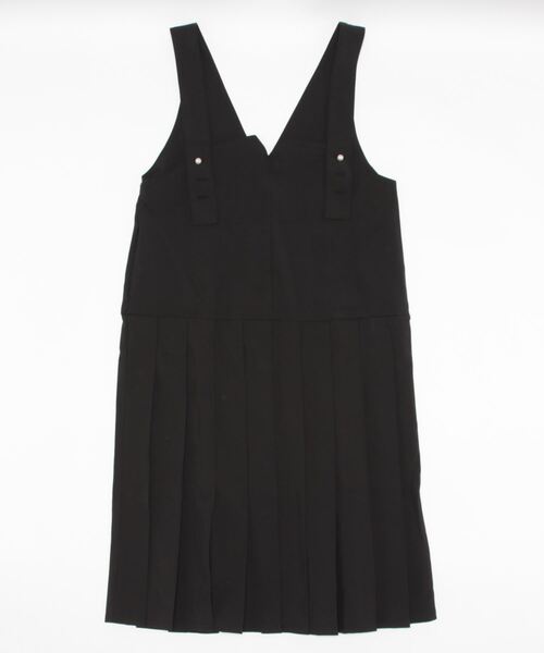 「O.S.K」 サロペットスカート FREE ブラック レディース_画像2