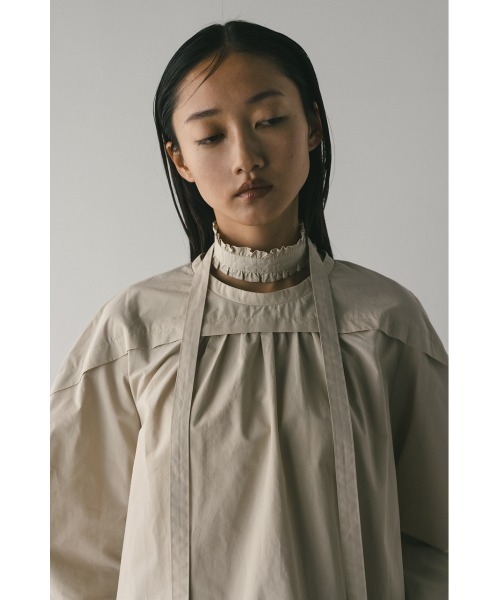 STYLEMIXER（スタイルミキサー） ブラウス シャツ フリルチョーカー