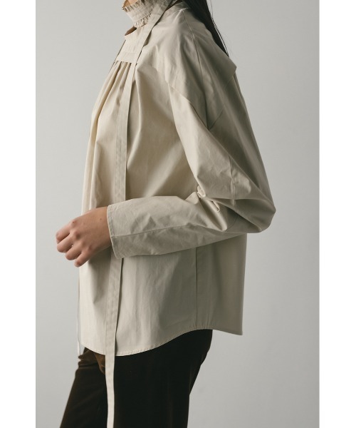 STYLEMIXER（スタイルミキサー） ブラウス シャツ フリルチョーカー