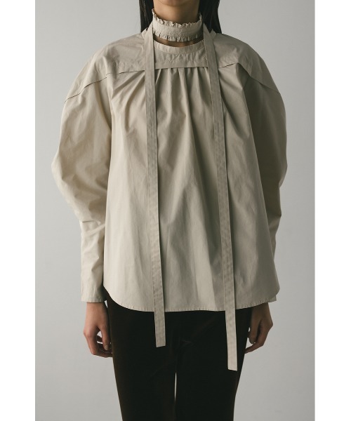 スタイルミキサー（STYLEMIXER）/フリルチョーカーセットブラウス STYLEMIXER（スタイルミキサー） ブラウス シャツ フリルチョーカー