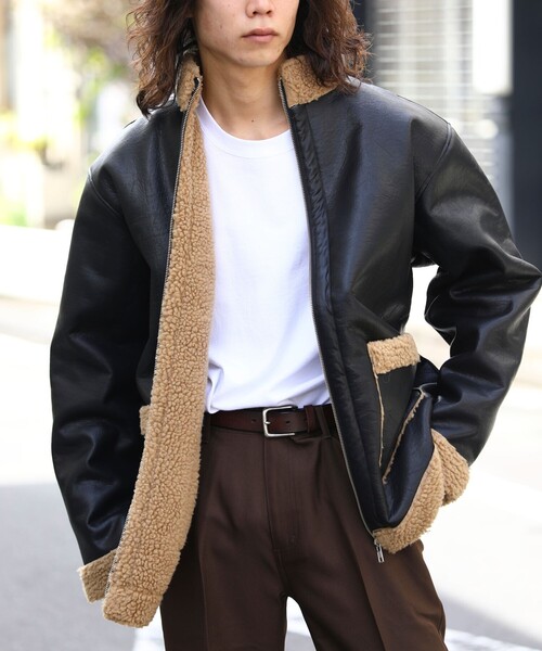 [FREAK'S STORE] блузон SMALL черный мужской 