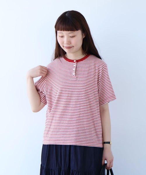 ビュルデサボン▽タイルプリントシャツ bulle de savon（ビュルデサボン） ブラウス シャツ mini check シャツ