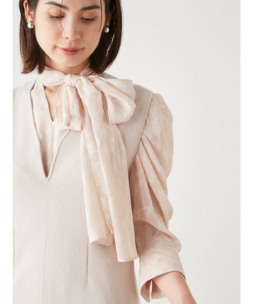 SNIDEL（スナイデル） コンビワンピース FREE アイボリー レディース