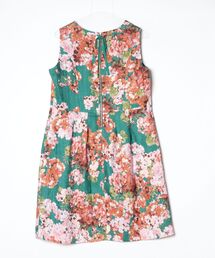 「Rose Tiara」 ノースリーブワンピース 42 グリーン レディースの画像2