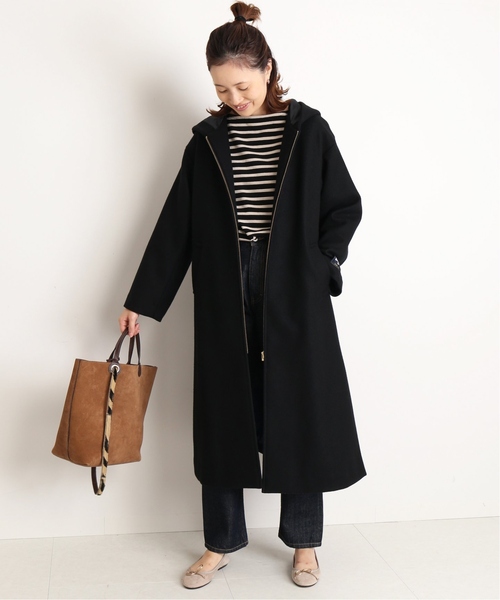 SLOBE IENA（スローブイエナ） コート FREE ブラック レディース