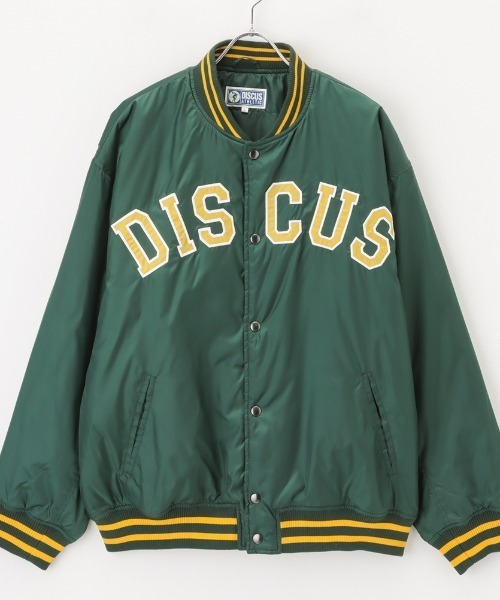 DISCUS 「DISCUS」 スタジャン M ネイビー メンズ : ZOZOTOWN Yahoo!店