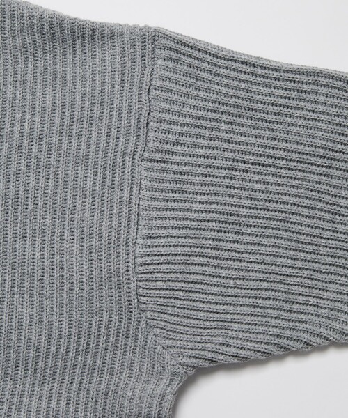 「FREAK'S STORE」 長袖ニット SMALL ネイビー メンズ_画像5