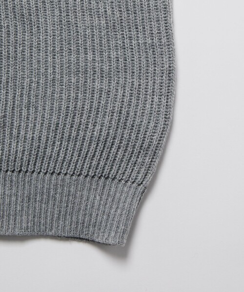 「FREAK'S STORE」 長袖ニット SMALL ネイビー メンズ_画像7