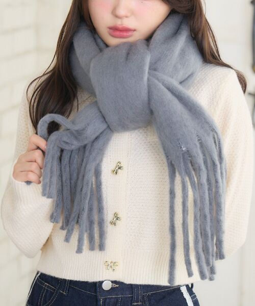 casiTA（カシータ） マフラー ストール 「新色追加」フリンジマフラー
