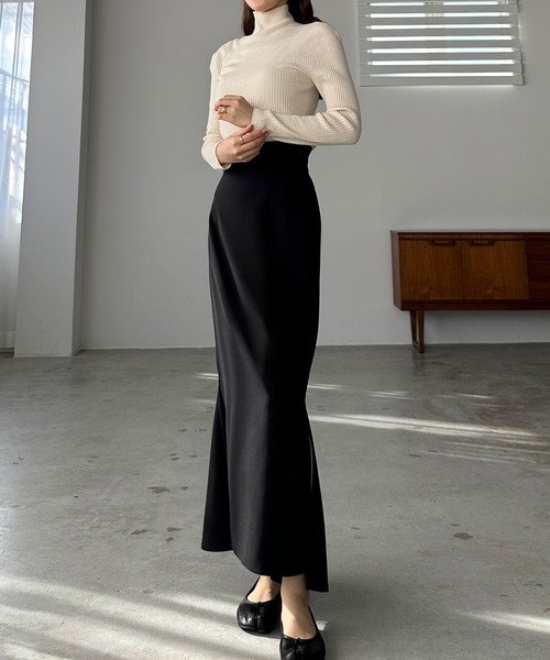 「Louere」 タイトスカート SMALL アイボリー レディース_画像4